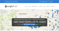 Desktop Screenshot of anglerhub.com